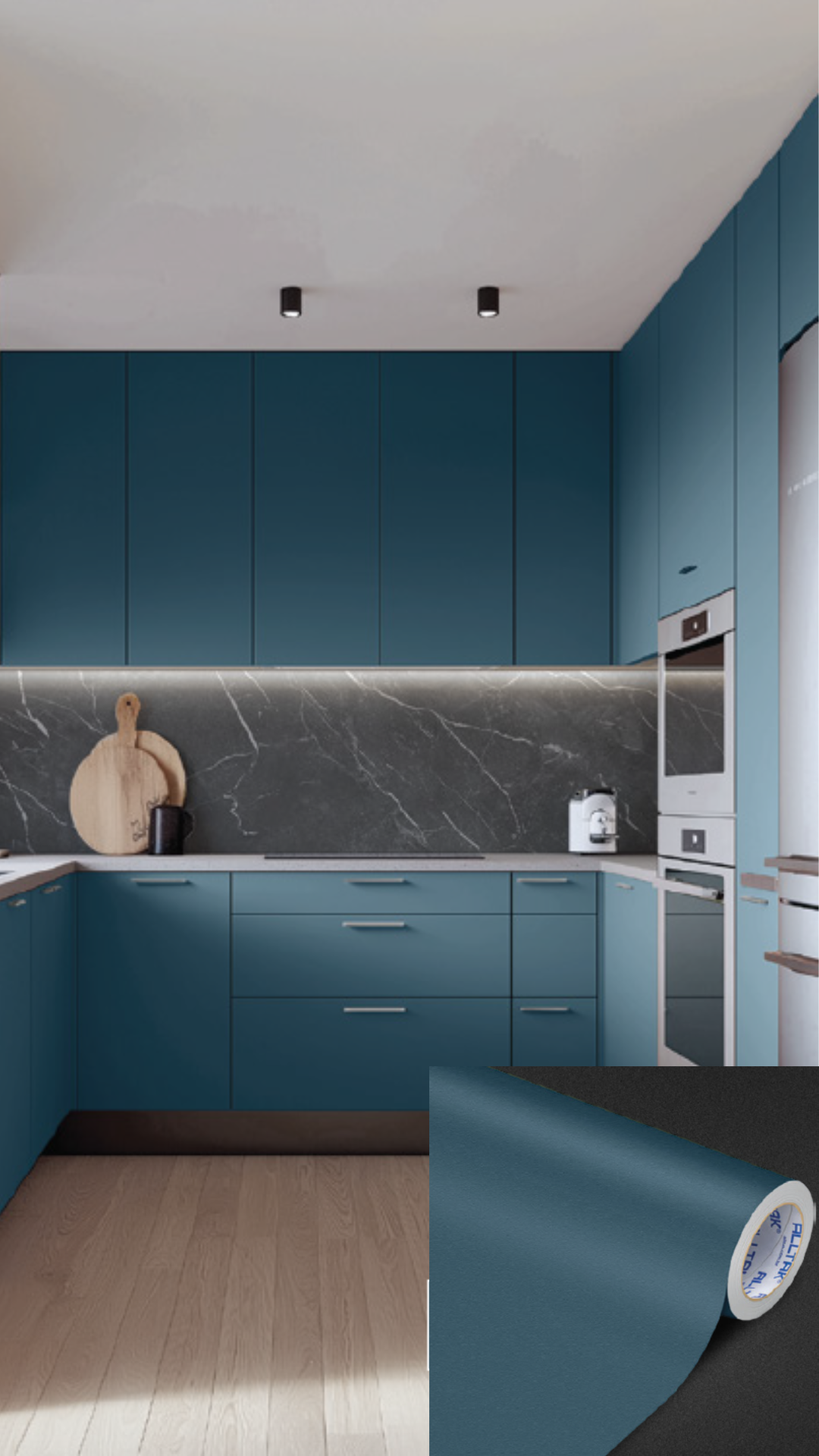 Armário de Cozinha Envelopada