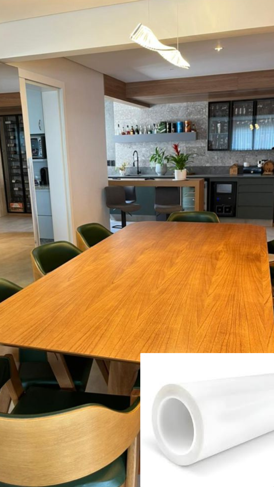 móveis envelopados / mesas / Rack / Estante com PPF